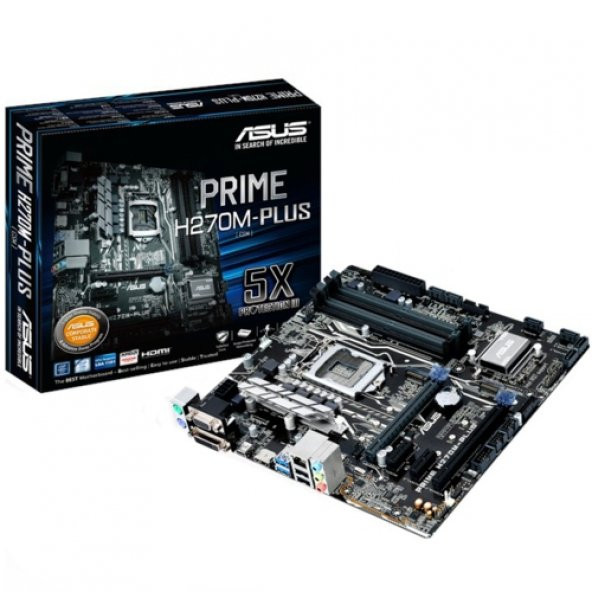 Asus PRIME H270M-PLUS DDR4 S+V+GL 1151p (mATX)