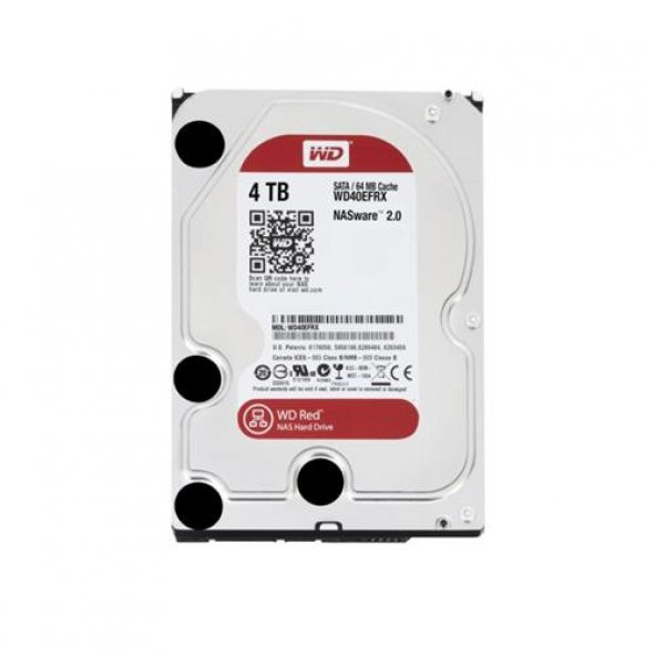 WD RED 3,5 4TB 64MB 5400RPM WD40EFRX
