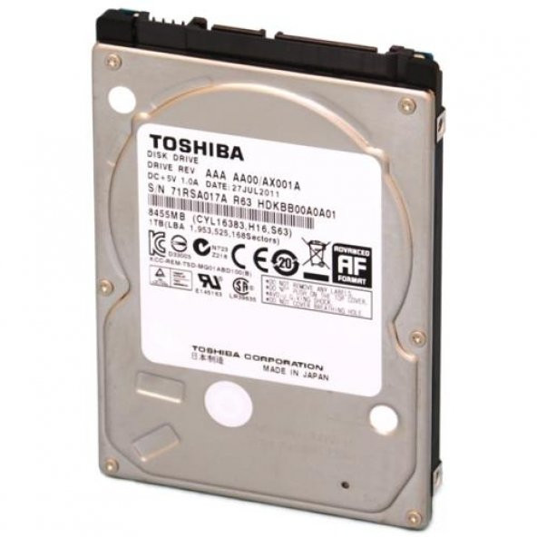 Toshiba 2.5 500GB 8MB 5400RPM MQ01ABF050