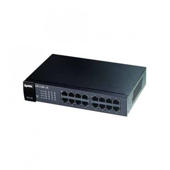 Zyxel GS1100-16 16 Port 10/100/1000 Gigabit Switch