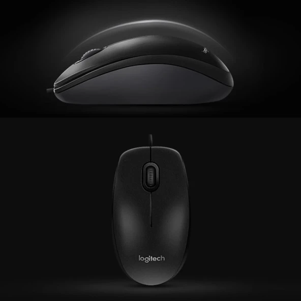 Logitech M90 Usb Mouse Siyah 910-001793 - 6