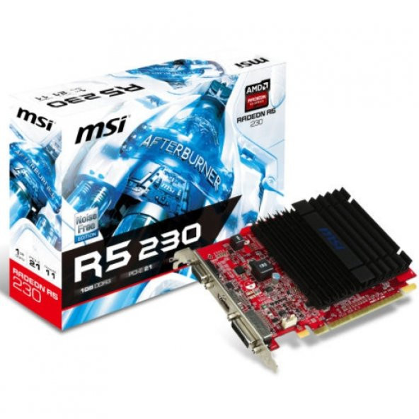 MSI R5 230 1GD3H LP 1GB 64Bit DDR3 DVI HDMI VGA