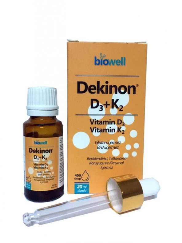 Dekinon D3  K2 Vitamini Damla