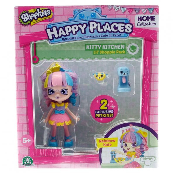 Cicibiciler Happy Places Mini Cici Kız Rainbow Kate Oyun Seti