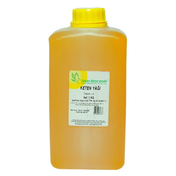 Doğan Keten Yağı Pet Bidon 1000 Gr