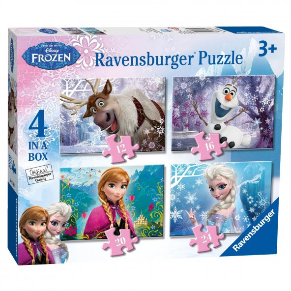 Ravensburger 4 İn A Box Puzzle - Wd Frozen