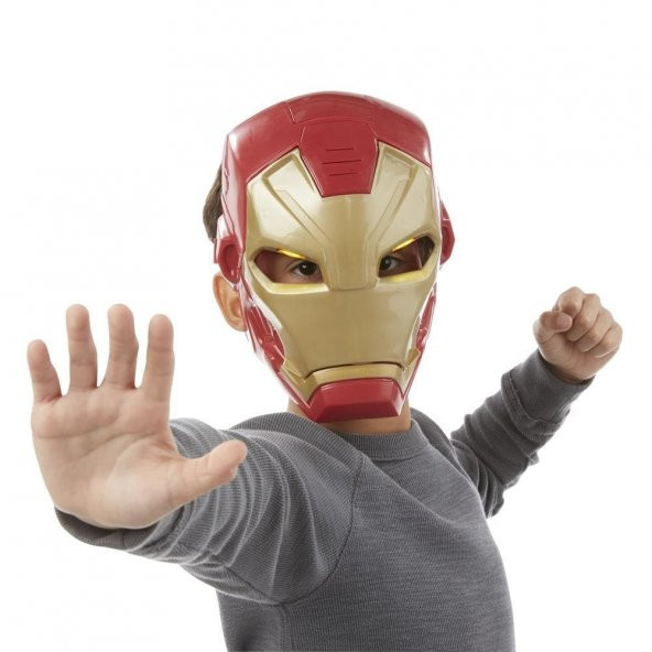 Ca Civil War Iron Man Elektronik Maske