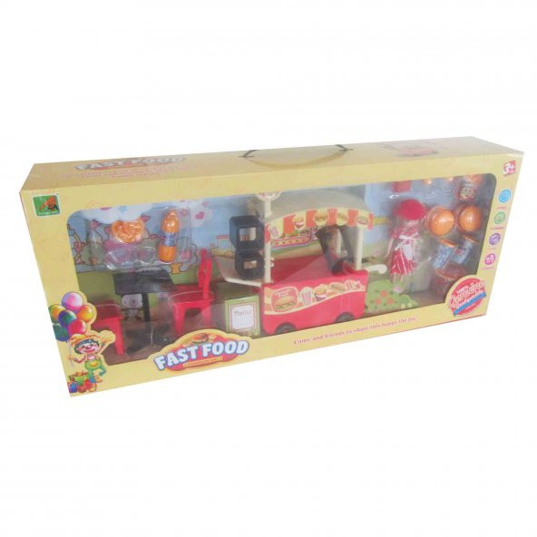 Hamburgerci Kız Bebek Oyun Seti