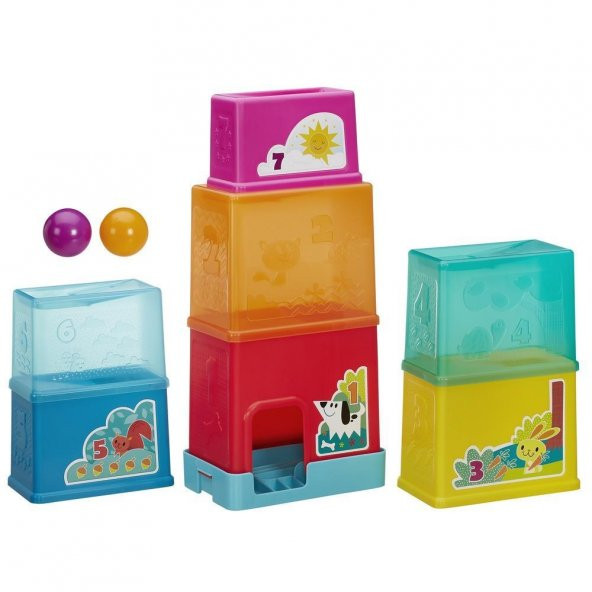 Playskool Renkli Oyun Kulesi - 4