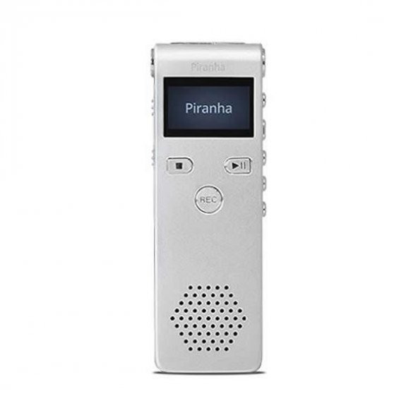 Piranha Voicemaster W Type 8GB Ses Kayıt Cihazı / KUTU HASARLI