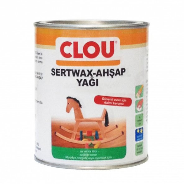CLOU Sert Wax Ahşap Yağı (Hard Wax Oil) 750ml