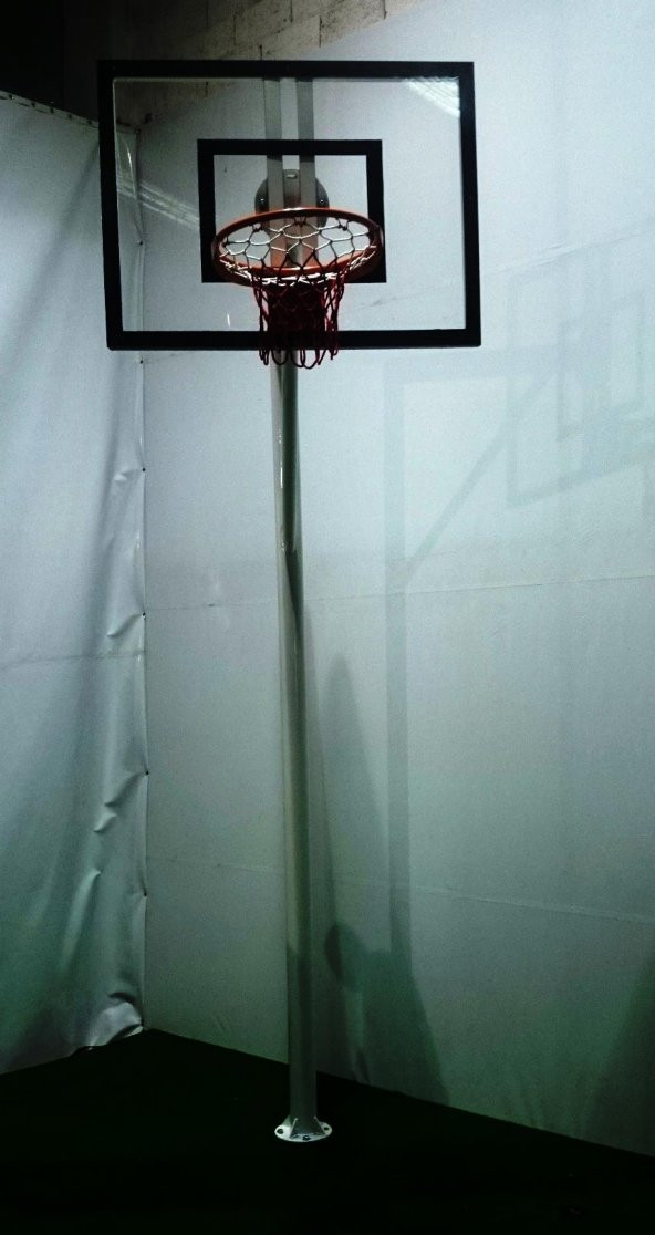 Adelinspor Basketbol Potası Sabit Çember 90*120 10 mm Cam Panya
