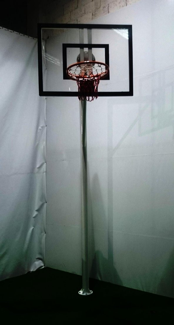 Adelinspor Basketbol Potası Sabit Çember 90*120 10 mm Cam Panya - 2