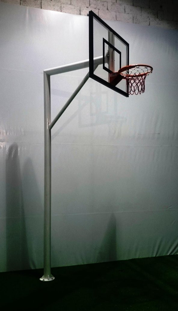 Adelinspor Basketbol Potası Sabit Çember 90*120 10 mm Cam Panya - 4