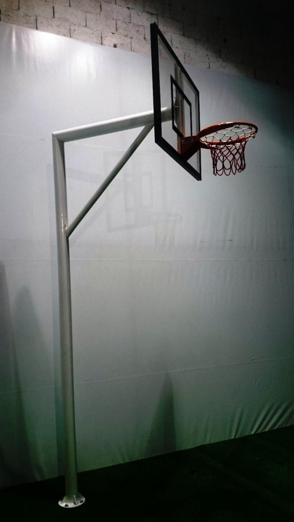 Adelinspor Basketbol Potası Sabit Çember 90*120 10 mm Cam Panya - 5