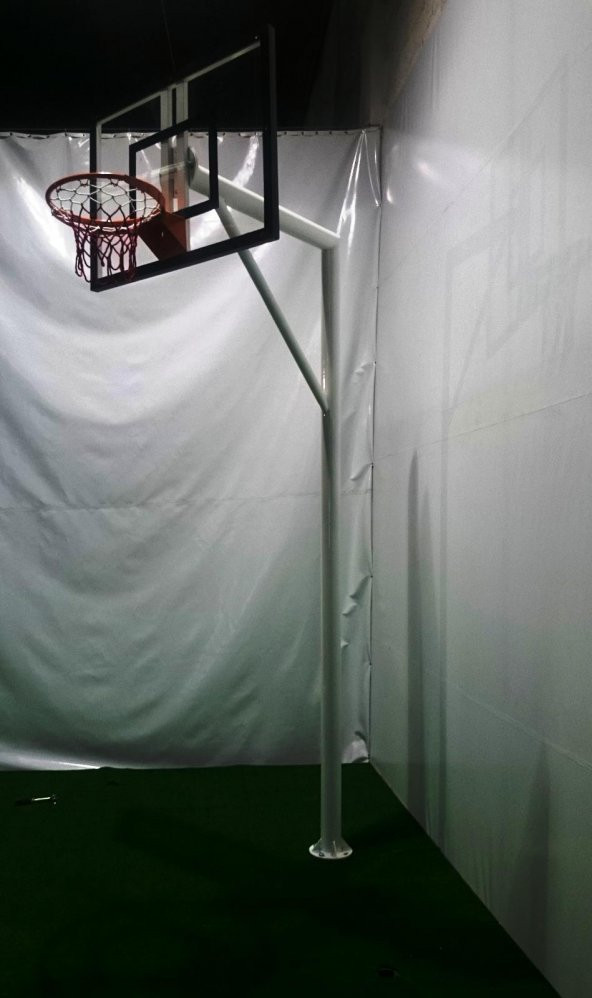 Adelinspor Basketbol Potası Sabit Çember 90*120 10 mm Cam Panya - 8