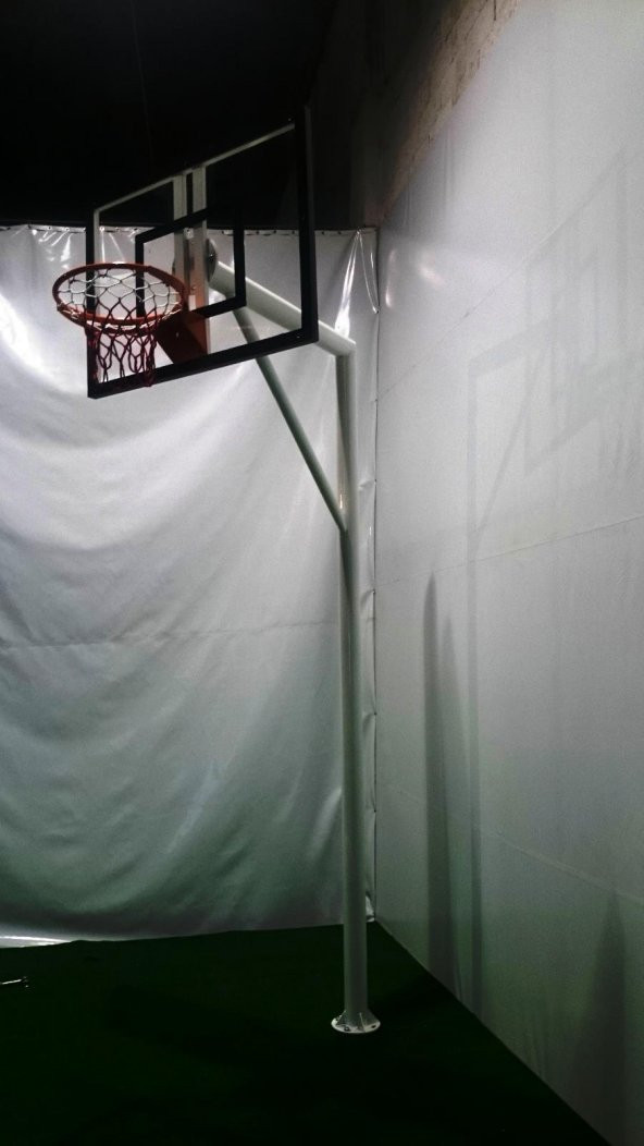Adelinspor Basketbol Potası Yaylı Çember 90*120 10 mm Cam Panya - 7
