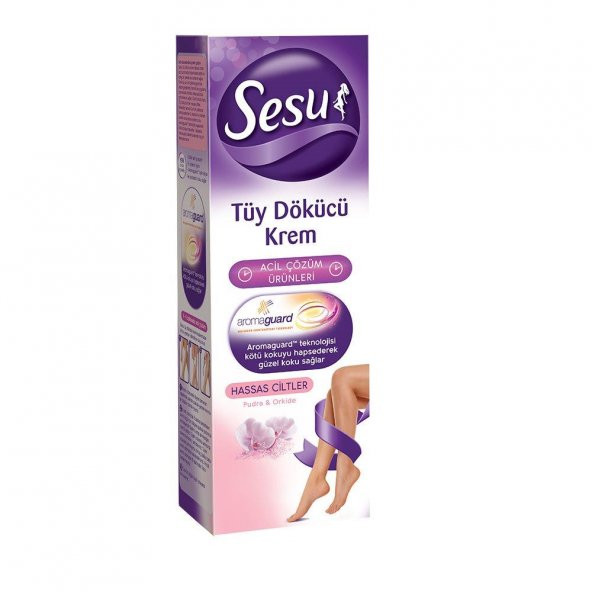 Sesu Tüy Dökücü Krem Hassas Ciltler 100ml