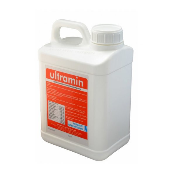 Kanatlılar İçin AminoAsit ve Mineral - Farmavet Ultramin 5 Litre