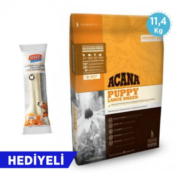 Acana Heritage Puppy Large Breed Yavru Köpek Maması 11,4 Kg