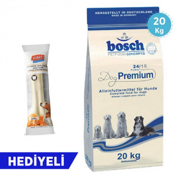 Bosch Dog Premium Et ve Balıklı Köpek Maması 20 Kg