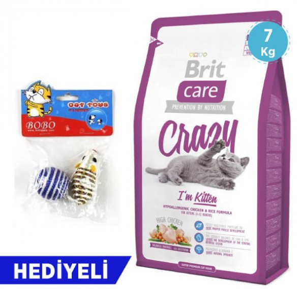 Brit Care Cat Crazy Im Kitten Yavru Kedi Maması 7 Kg