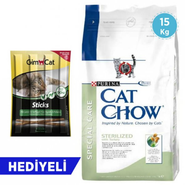 Purina Cat Chow Kısırlaştırılmış Kedi Özel Bakım Maması 15 Kg