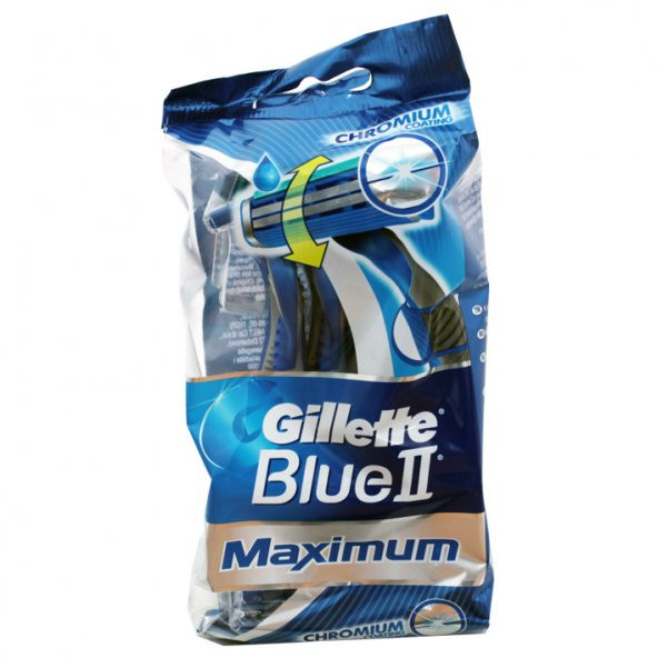 Gillette Poşet Blue 2 Maximum 8 Li