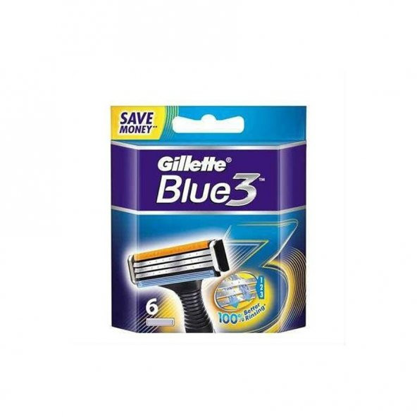 Gillette Tıraş Bıçağı Blue 3 6 Lı Yedek