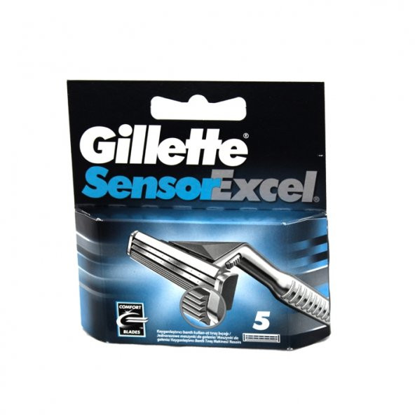 Gillette Tıraş Bıçağı Sensor Excel 5 Li Bıçak