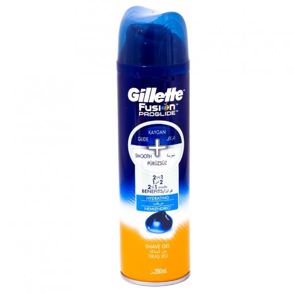 Gillette Tıraş Jeli Fusion Proglide 200Ml.(Nemlendirici)