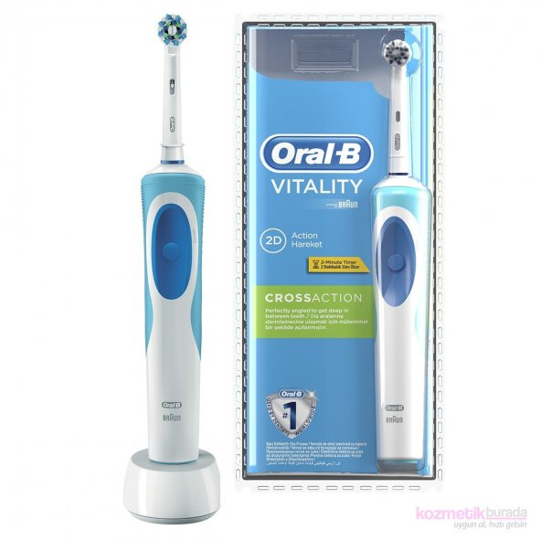 Oral-B D12 Vitality Cross Action Diş Fırçası
