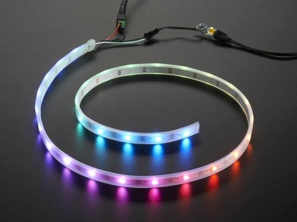 Neopixel LED Şerit 1 Metre, IP68, 60 LED/Metre