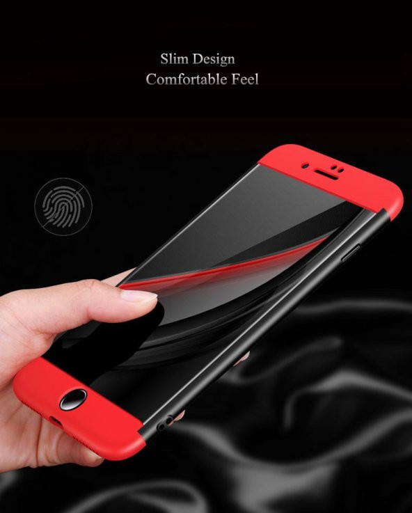 Apple iPhone 7 Plus Ays 360 Derece Koruma Kılıf