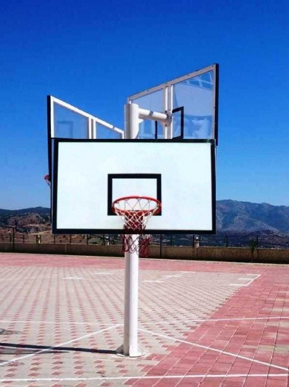 Adelinspor Basketbol Potası Üçlü Grup Kademeli 1,5 mm Sac Panya