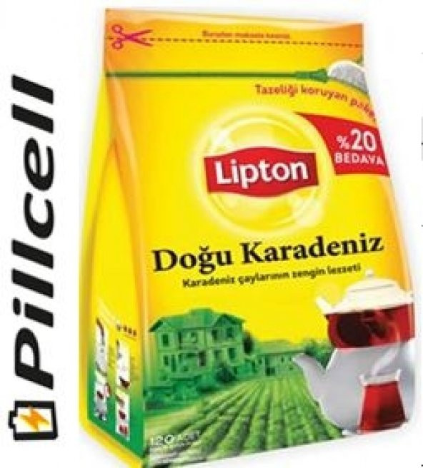 Lipton Doğu Karadeniz Demlik Poşet Çay 120 Lİ