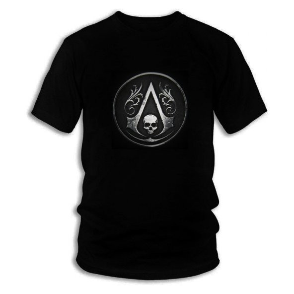 Assassins Creed Tişört-Skull