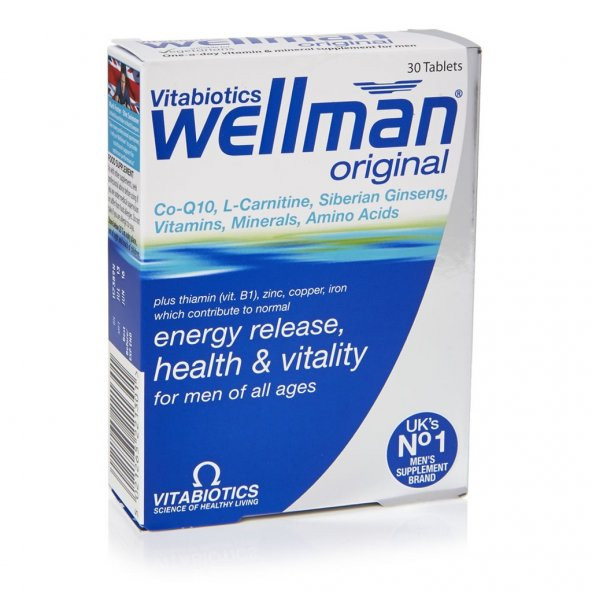 Vitabiotics Wellman 30 Tablet