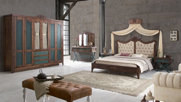 Armeno Ahşap Yatak Odası