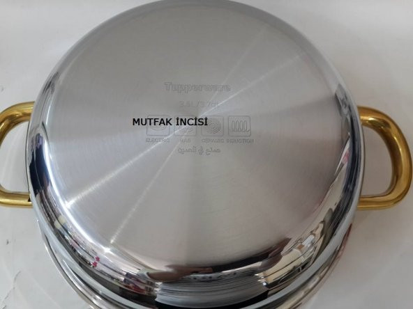 Tupperware GOLD DELÜKS TENCERE SETİ 2 Lİ (GARANTİLİ) - 3