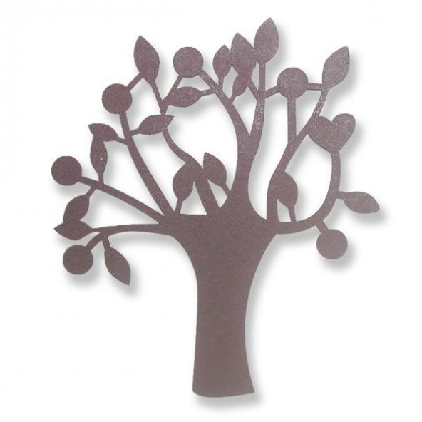 50 Adet 8x9cm Ahşap Ağaç Hayat Ağacı - 5