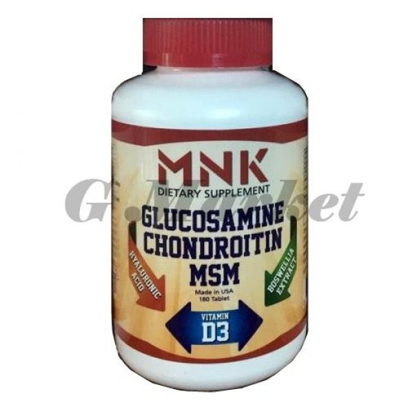 Mnk Glukosamine Chondroitin Msm D3 180 Tablet