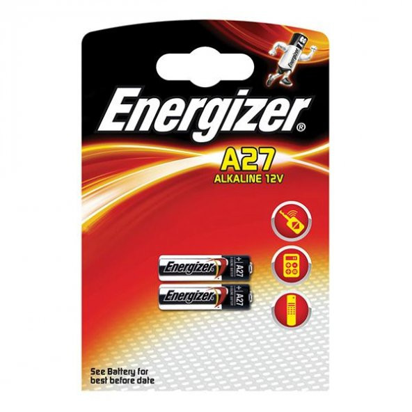 Energizer (A27-3330) A27 Alkalin Pil İkili Blister