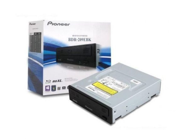 PIONEER PIONEER DVD Blu-Ray 128GB 16X DVD,CD RW Siyah Kutulu Optik Sürücü BDR-209EBK