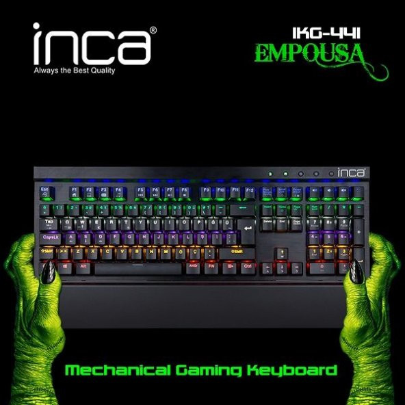 INCA INCA Empousa Mekanik Gaming Klavye IKG-441