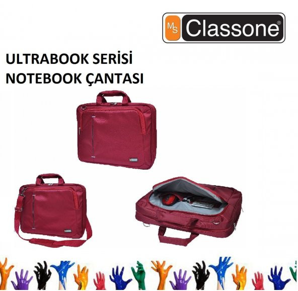 CLASSONE CLASSONE 15.6 Ultracase Serisi Kırmızı Notebook Çantası UL162