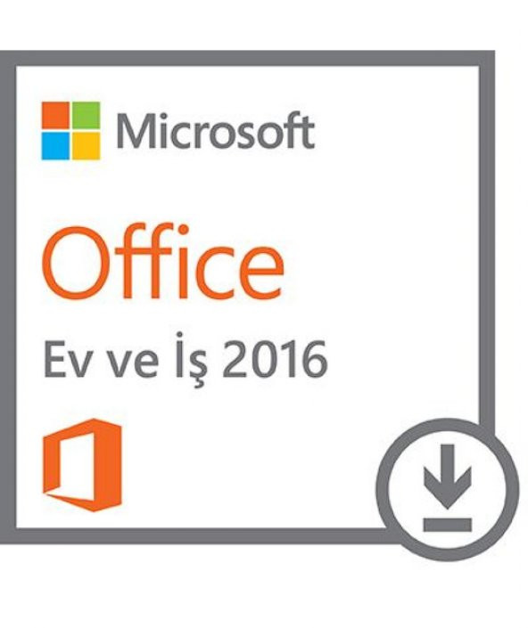 MICROSOFT Office Ev ve İş 2016 - Elektronik Lisans