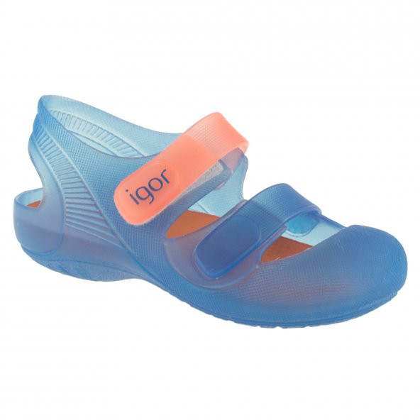 İgor 10146 Bondi Bicolor Mavi-Turuncu Çocuk Sandalet