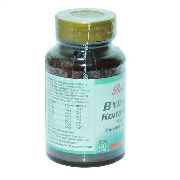 Balen B Vitamin Kompleksi 60 Kapsül - 5
