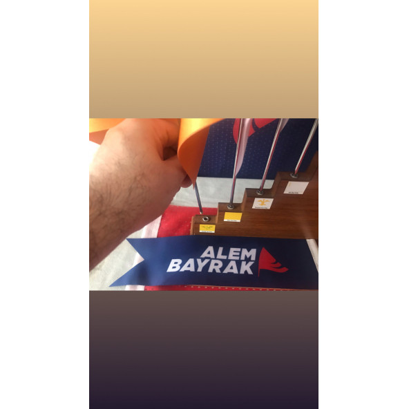 17 Li Türk İmparatarolukları Bayrak Seti - 2